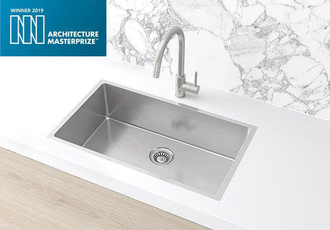 Lavello Kitchen Sink - Single Bowl 760 x 440 - PVD Brushed Nickel