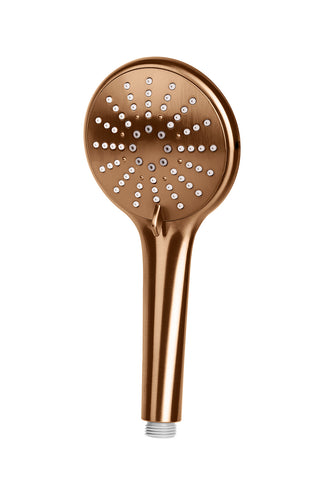 Round Hand Shower Three-Function - Lustre Bronze