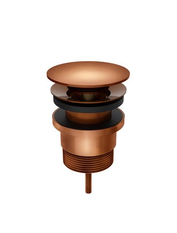 Universal all-in-one Pop Up Waste - Basin & Bath - Lustre Bronze