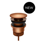 Universal all-in-one Pop Up Waste - Basin & Bath - Lustre Bronze - MP04F-UNI-PVDBZ