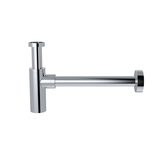 Round bottle trap for 32mm basin waste - Polished Chrome - MP05F-R32-C