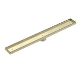 Shower Channel Waste With Tile Insert 900mm - Tiger Bronze - MP06F-T900-PVDBB