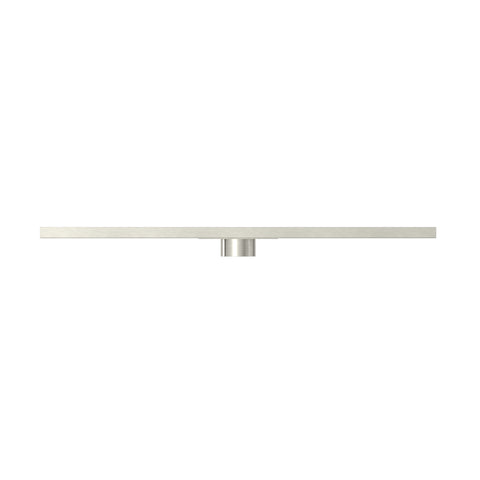 Shower Channel Waste With Tile Insert 900mm - Brushed Nickel