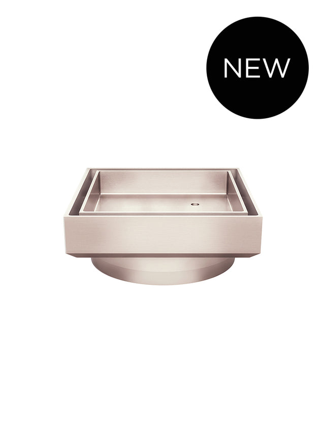 Shower Waste with Tile Insert - Default Title (SKU: MP06N-T100-CH) by Meir