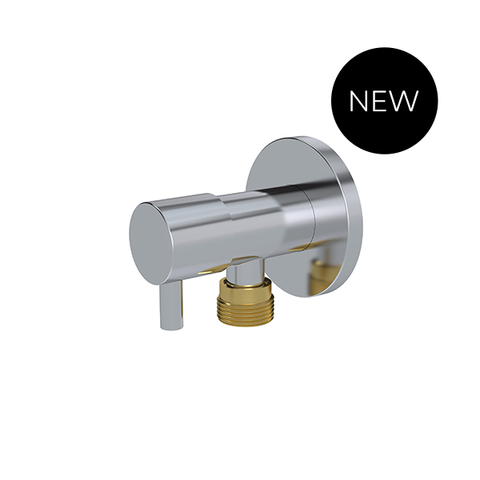Mini Stop Cistern Tap - Polished Chrome