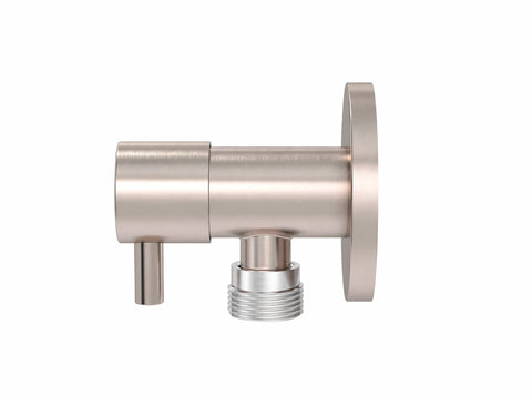 Mini Stop Cistern Tap - Champagne