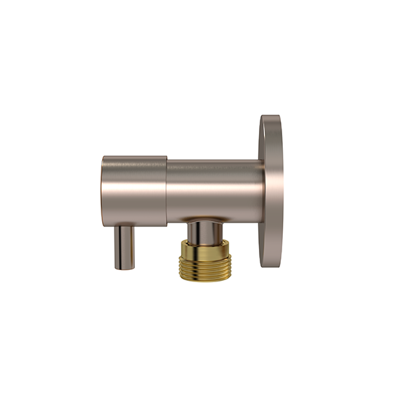 Mini Stop Cistern Tap - Default Title (SKU: MP11PN-CH) by Meir