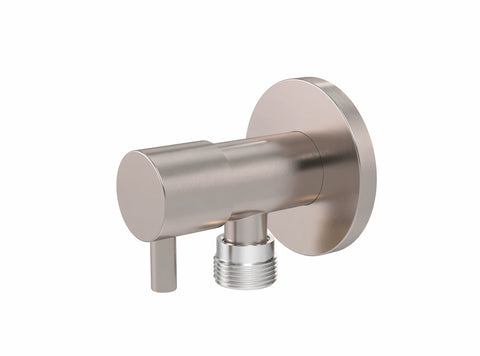 Mini Stop Cistern Tap - Champagne