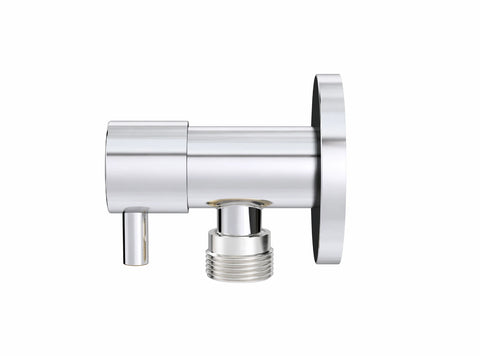 Mini Stop Cistern Tap - Polished Chrome