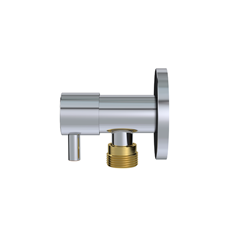 Mini Stop Cistern Tap - Polished Chrome