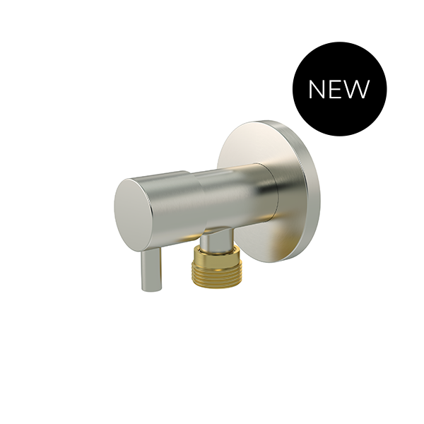 Mini Stop Cistern Tap - Default Title (SKU: MP11PN-PVDBN) by Meir