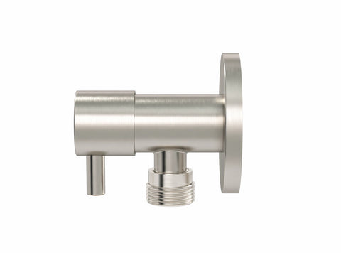 Mini Stop Cistern Tap - PVD Brushed Nickel