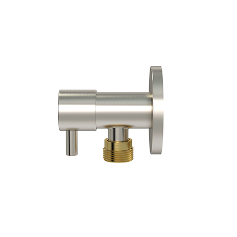 Mini Stop Cistern Tap - PVD Brushed Nickel