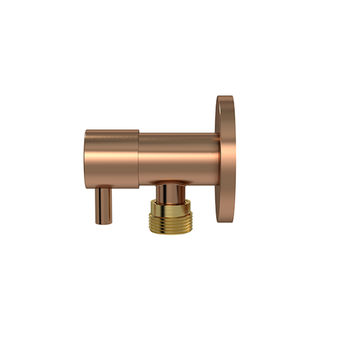 Mini Stop Cistern Tap - Lustre Bronze