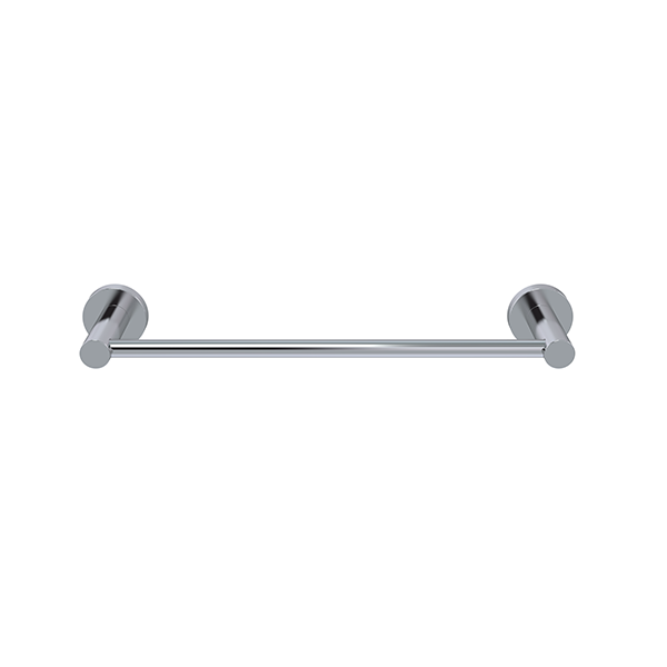 Round Single Towel Rail 300mm - Default Title (SKU: MR01-SR30-C) by Meir