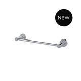 Round Single Towel Rail 300mm - Polished Chrome - MR01-SR30-C