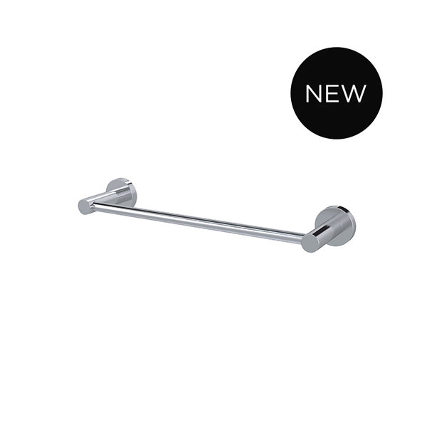 Round Single Towel Rail 300mm - Default Title (SKU: MR01-SR30-C) by Meir