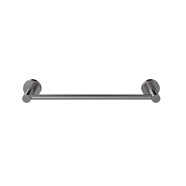 Round Single Towel Rail 300mm - Default Title (SKU: MR01-SR30-PVDGM) by Meir