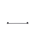 Round Single Towel Rail 600mm - Matte Black - MR01-SR60