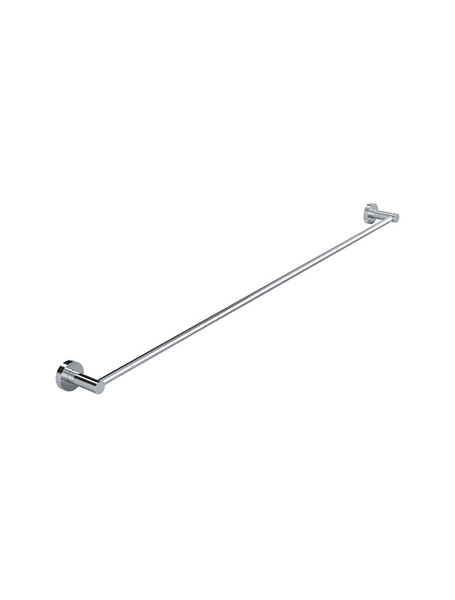 Round Single Towel Rail - Polished Chrome (SKU: MR01-SR90-C) by Meir