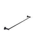 Round Single Towel Rail - Matte Black - MR01-SR90