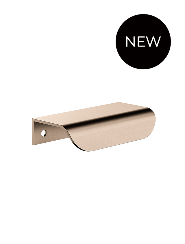 Öppen Edge-Pull 75mm Cabinet Handle (Brushed) - Default Title (SKU: MRCH-1E07N-CH) by Meir