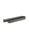Öppen Edge-Pull 150mm Cabinet Handle (Brushed) - Shadow Gunmetal - MRCH-1E15N-PVDGM