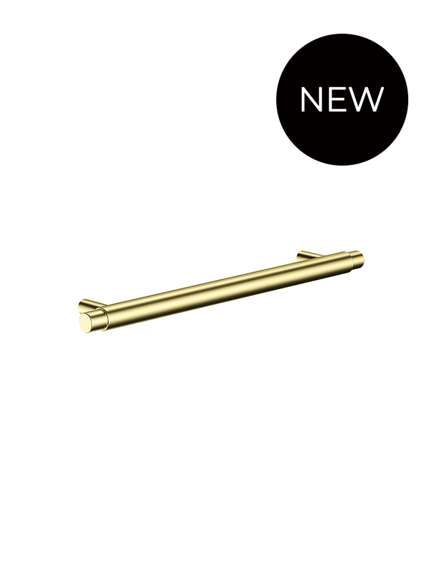 Öppen Round Pull 200mm Cabinet Handle (Brushed) - Default Title (SKU: MRCH-1P20N-PVDBB) by Meir