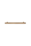 Öppen Round Pull 200mm Cabinet Handle (Linear Knurled) - Lustre Bronze - MRCH-2P20N-PVDBZ