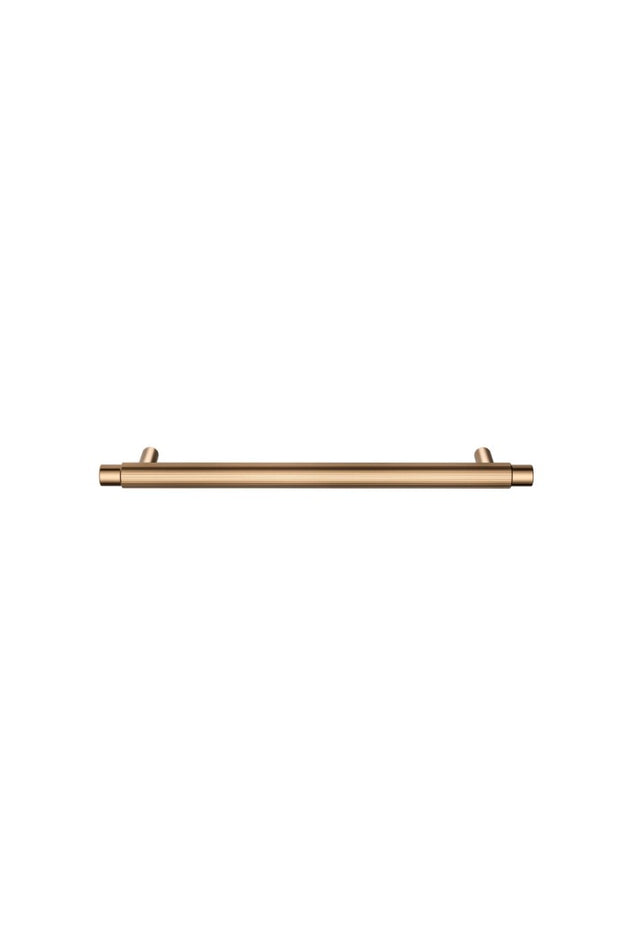 Öppen Round Pull 200mm Cabinet Handle (Linear Knurled) - Default Title (SKU: MRCH-2P20N-PVDBZ) by Meir