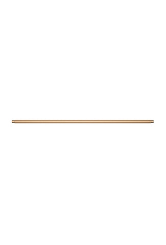 Öppen Round Pull 520mm Cabinet Handle (Linear Knurled) - Lustre Bronze