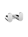 Curvaé Double Robe Hook - Polished Chrome - MRRH-2D00N-C