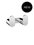 Curvaé Double Robe Hook - Polished Chrome - MRRH-2D00N-C