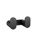 Curvaé Double Robe Hook - Matte Black - MRRH-2D00N