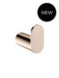 Curvaé Single Robe Hook - Champagne - MRRH-2S00N-CH