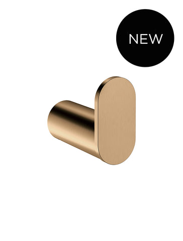 Curvaé Single Robe Hook - Lustre Bronze