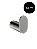 Curvaé Single Robe Hook - PVD Shadow Gunmetal - MRRH-2S00N-PVDGM