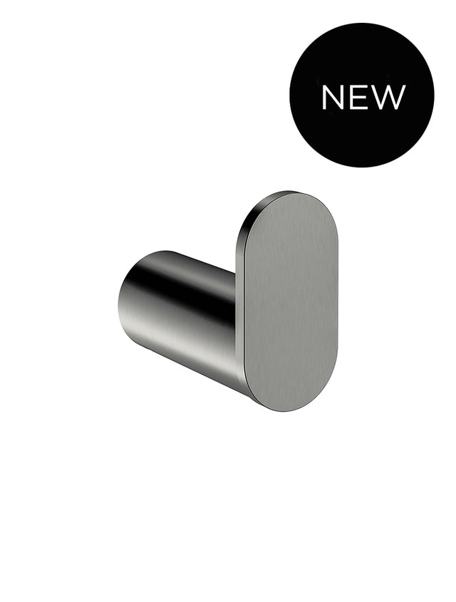 Curvaé Single Robe Hook - Default Title (SKU: MRRH-2S00N-PVDGM) by Meir
