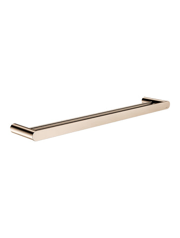 Curvaé Double Towel Rail 600mm - Champagne