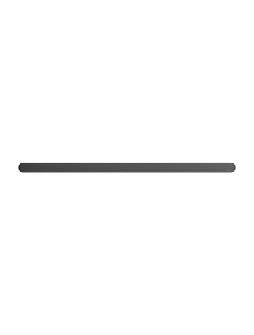 Curvaé Double Towel Rail 600mm - Matte Black
