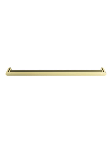 Curvaé Double Towel Rail 800mm - PVD Tiger Bronze