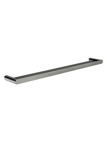 Curvaé Double Towel Rail 800mm - Shadow Gunmetal