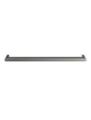 Curvaé Double Towel Rail 800mm - Shadow Gunmetal