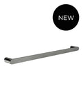 Curvaé Single Towel Rail 600mm - Shadow Gunmetal - MRTR-3S60N-PVDGM