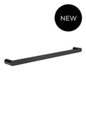 Curvaé Single Towel Rail 600mm - Matte Black - MRTR-3S60N