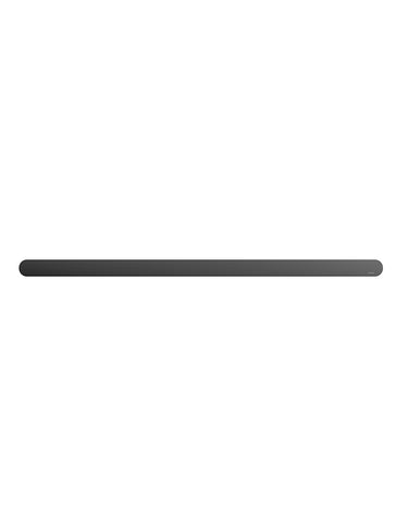 Curvaé Single Towel Rail 600mm - Matte Black