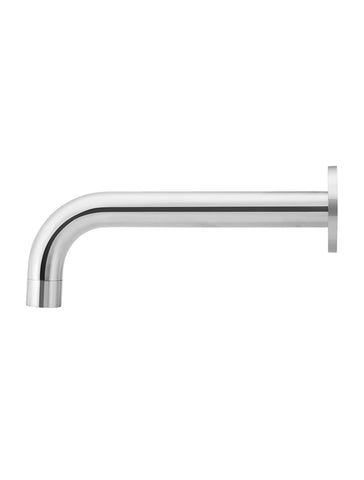Universal Round Curved Spout - Polished Chrome