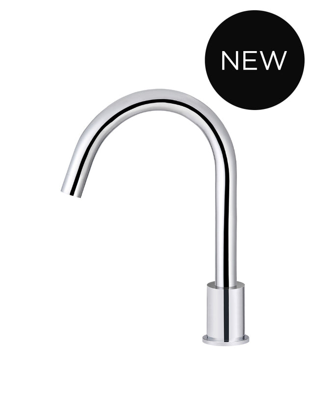 Round Hob Mounted Swivel Spout - Polished Chrome (SKU: MS11-C) by Meir