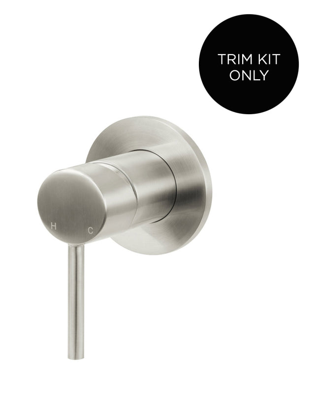 Round Wall Mixer Trim Kit (In-wall Body Not Included) - PVD Brushed Nickel