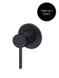 Round Wall Mixer Trim Kit (In-wall Body Not Included) - Matte Black - MW03-FIN